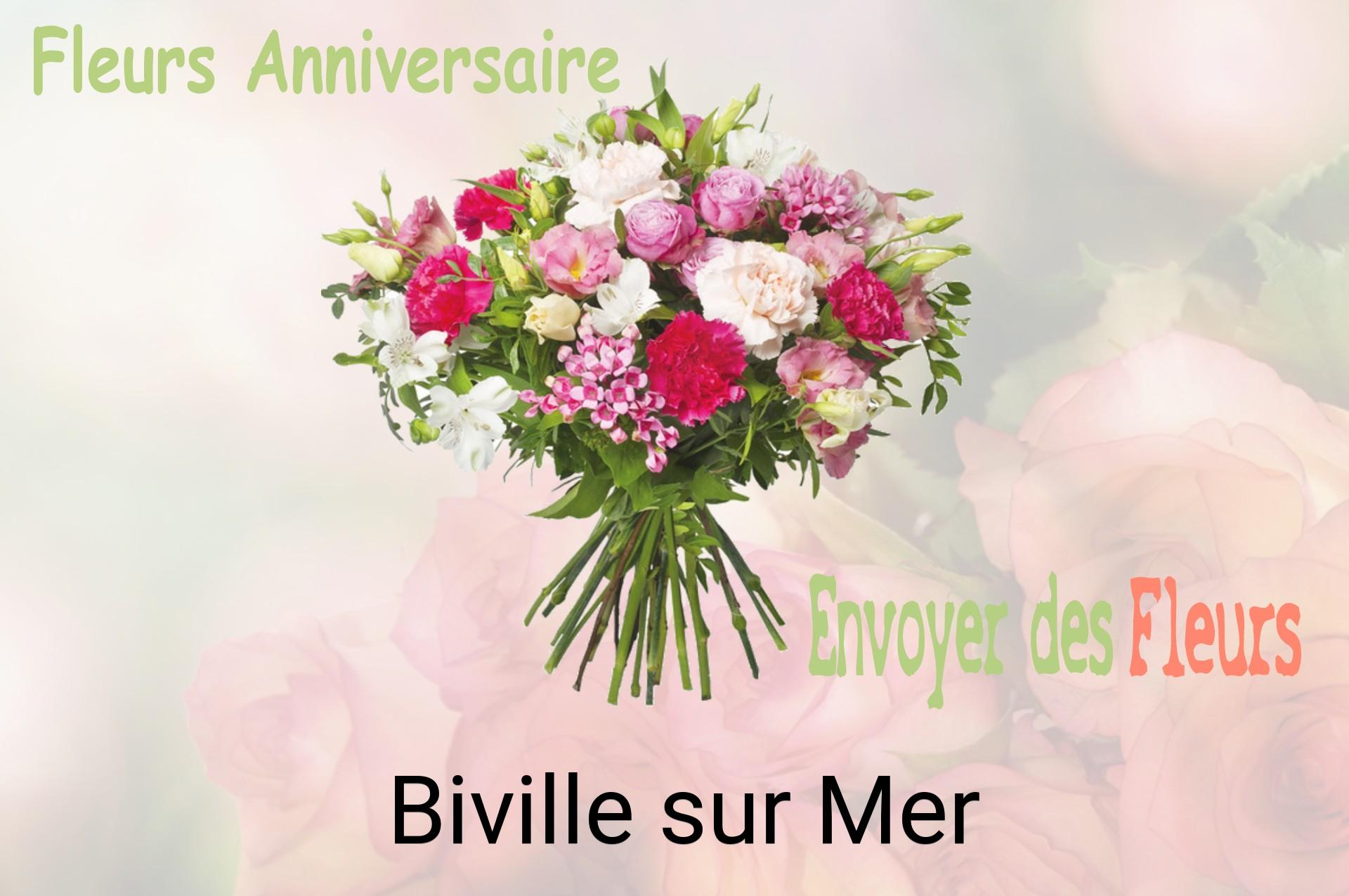 Bouquet de fleurs d’anniversaire livré à Biville-sur-Mer