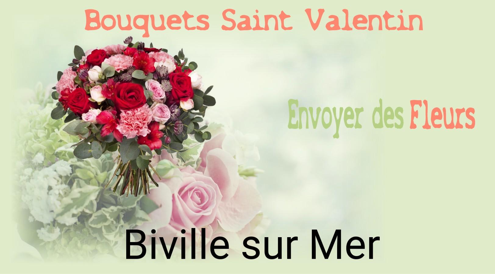 Roses de Saint-Valentin livrées à Biville-sur-Mer